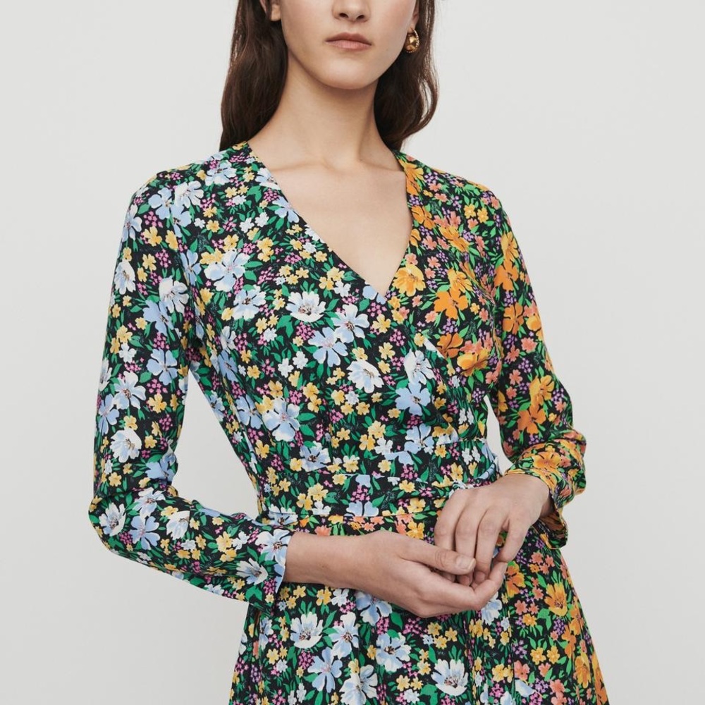 NWT Maje’s Roen Wrap Dress- ON SALE 🎉😍
